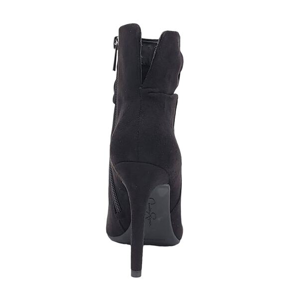 Jessica Simpson Women Stiletto Heel Ankle Booties Lerona Size US 5M Black - Picture 5 of 6
